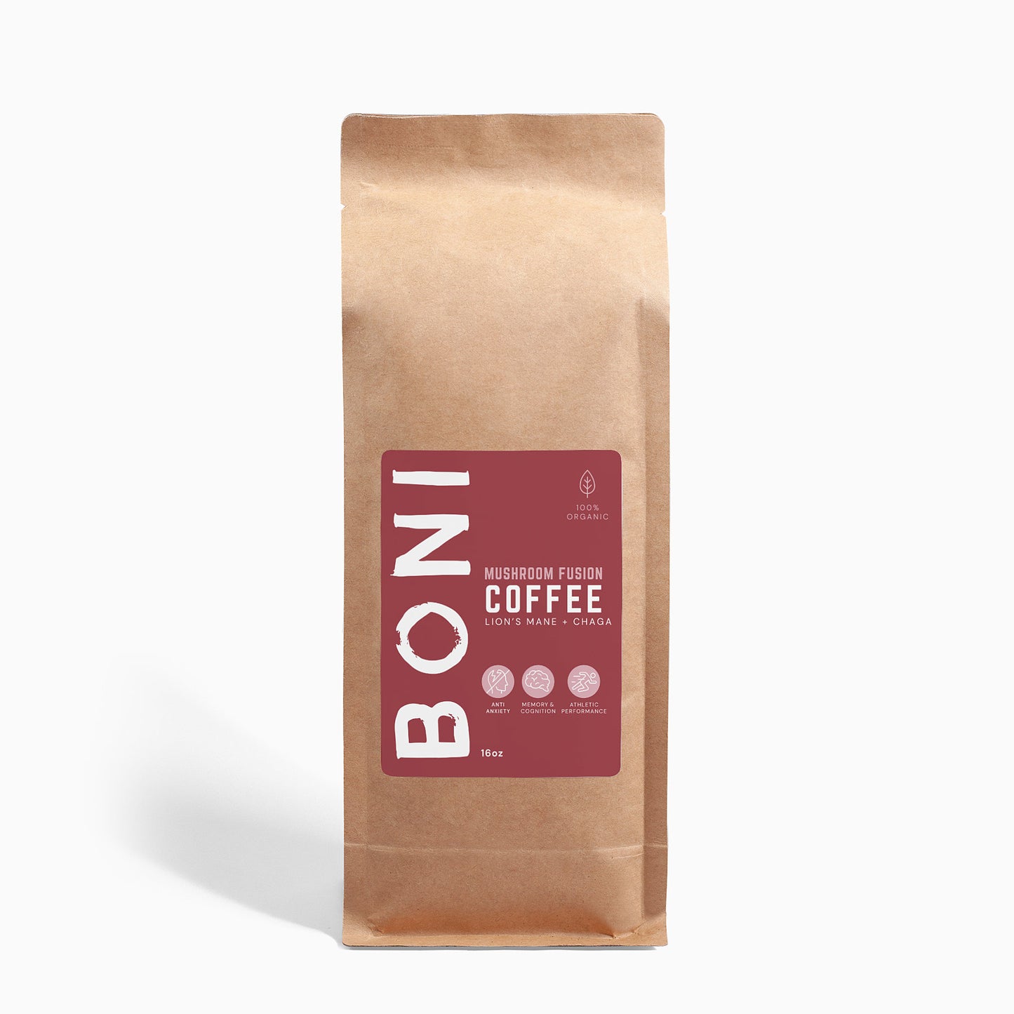 Mushroom Coffee Fusion - Lion’s Mane & Chaga 16oz